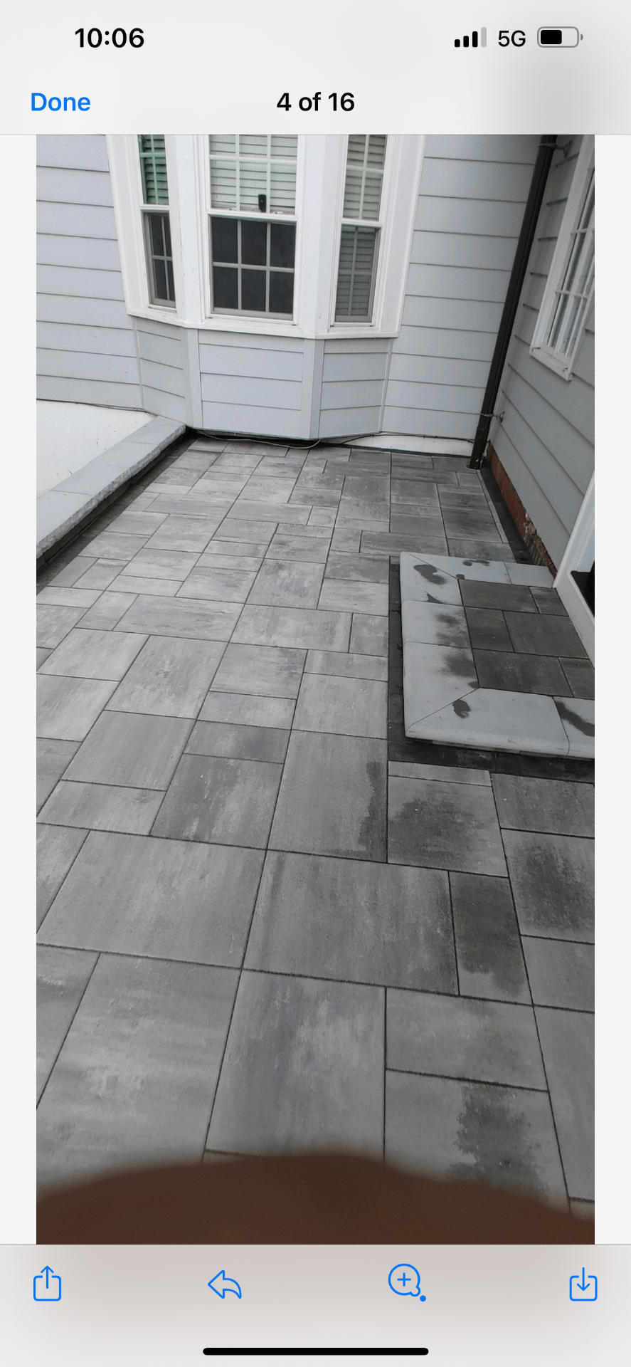 Paver Flatwork project example